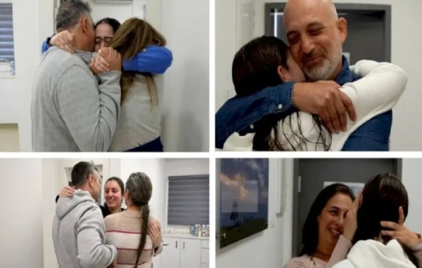 الأسيرات المحررة بتل أبيب بعد التحرير من الأسر