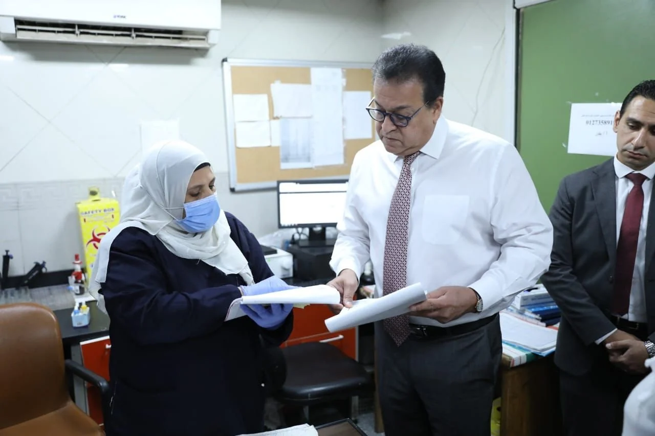 وزير الصحة في زيارة ميدانية - أرشيفية