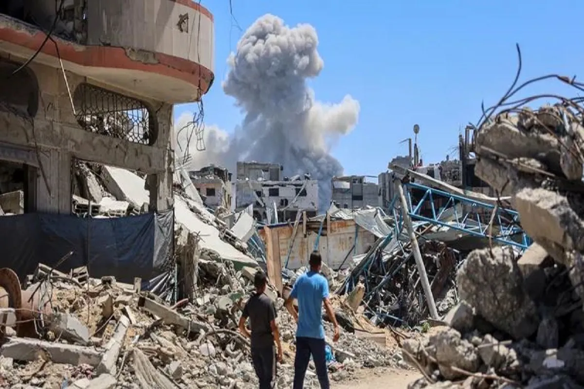 غارات جوية للاحتلال الإسرائيلي على قطاع غزة - أرشيفية