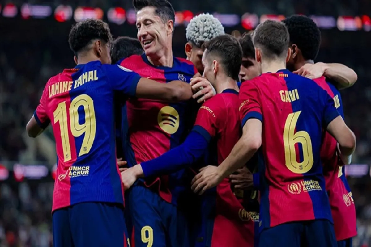 من مباريات اليوم ريال بيتيس وبرشلونة