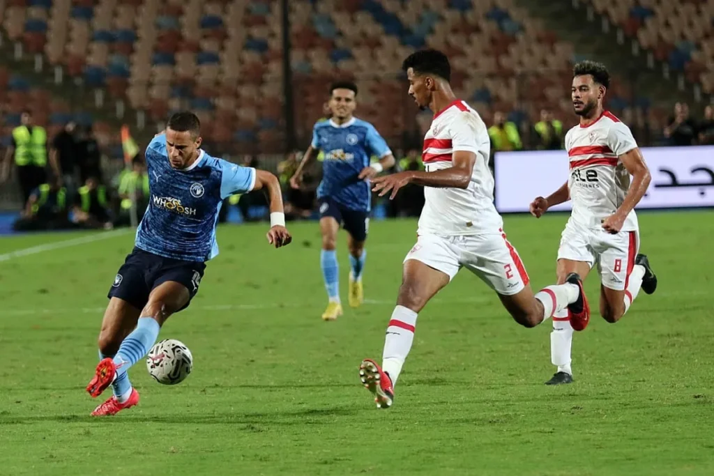 من مباريات بيراميدز والزمالك