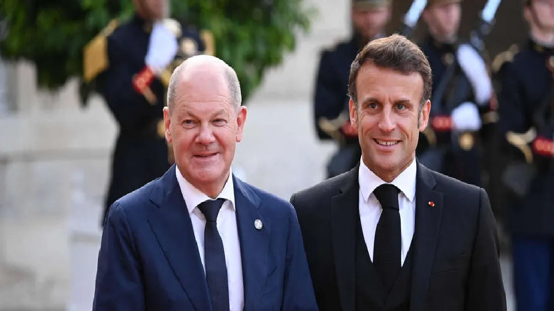 تحديات تواجه ماكرون وشولتز في مواجهة أمريكا - أرشيفة