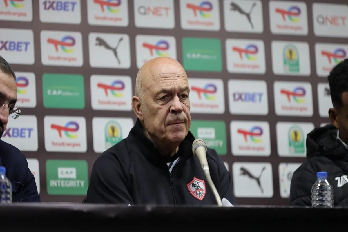 جروس المدير الفني لفريق الزمالك - أرشيفية