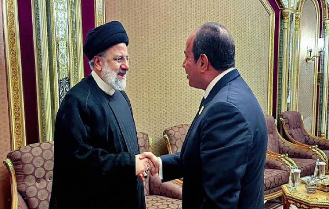 هل تعمد الإسرائيليون تهديد السيسي .. وفي الصورة السيسي ورئيسي - أرشيفية