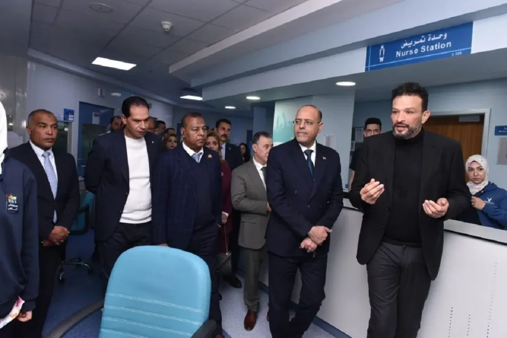وزير العمل في ضيافة مستشفى الناس
