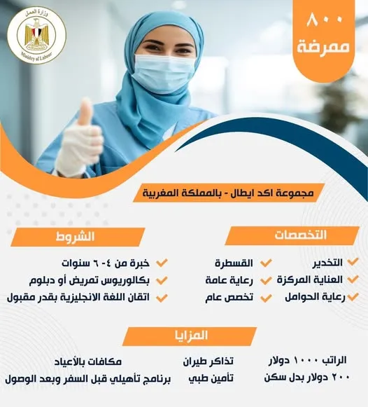 منشور صادر من وزارة العمل