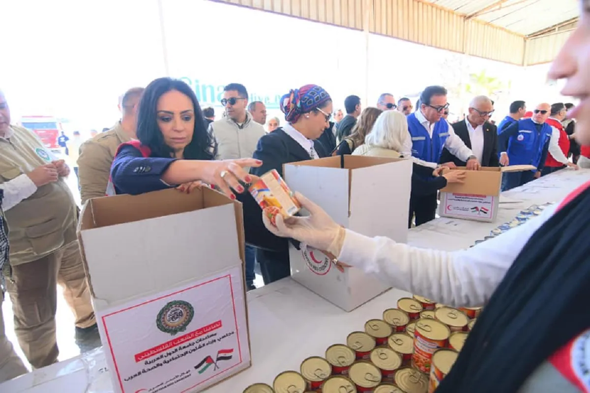 إطلاق قافلة المساعدات