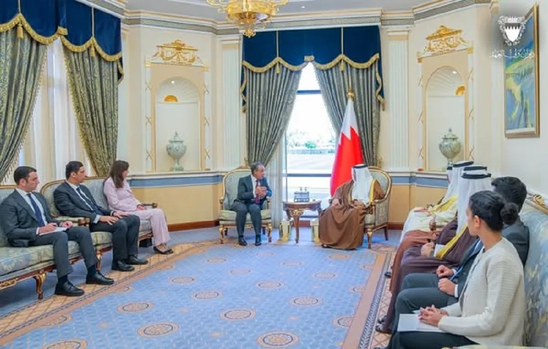 اجتماع وزير الخارجية بولي عهد البحرين