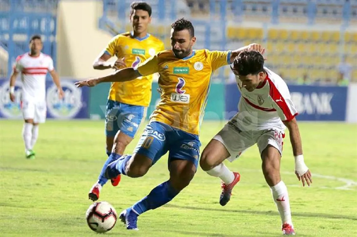 الإسماعيلي والزمالك في مباراة سابقة