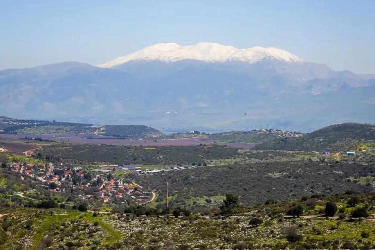 الجيش الإسرائيلي – وفي الصورة هضبة الجولان السورية المحتلة