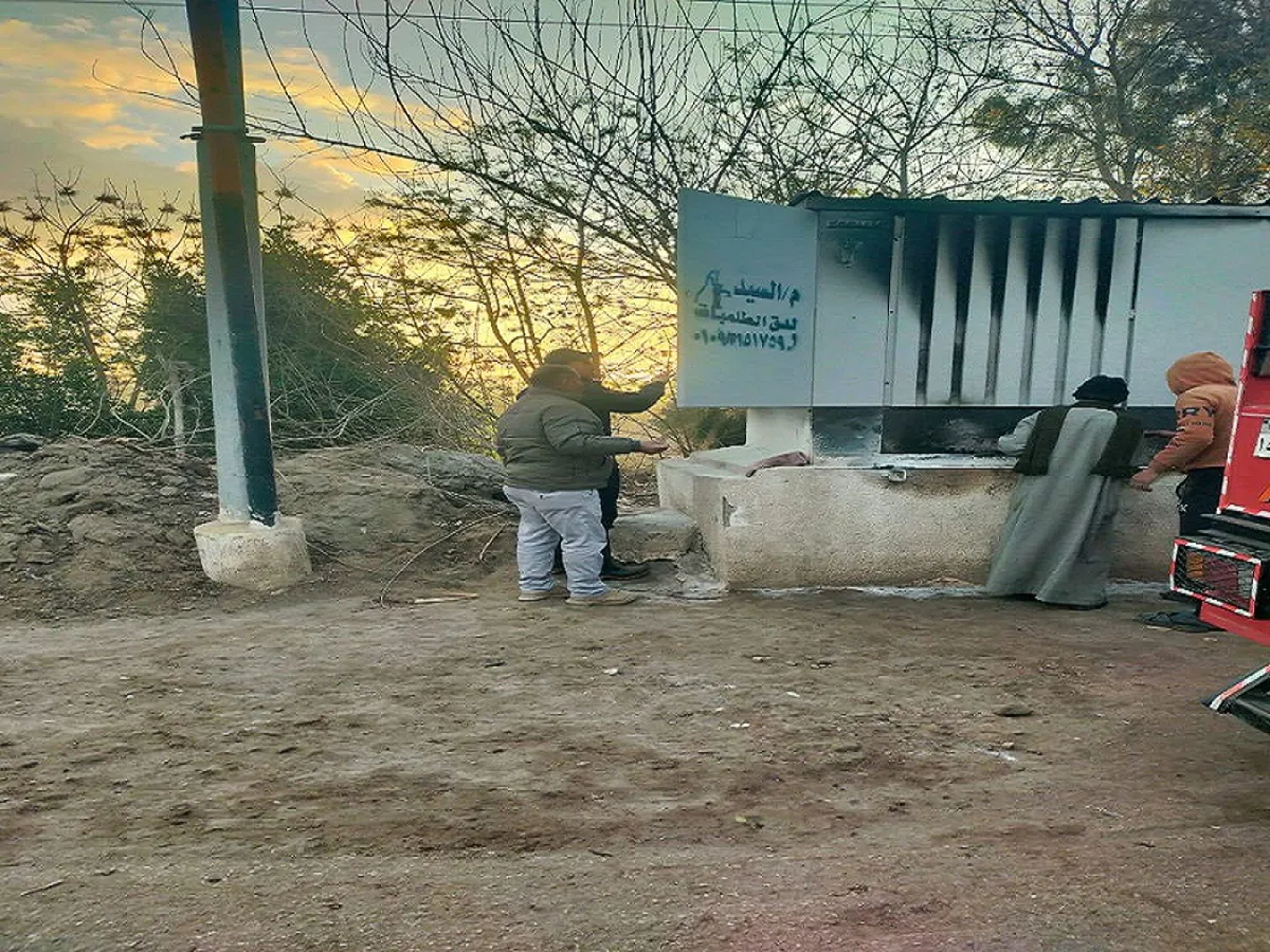 الحماية المدنية تسيطر على الحريق