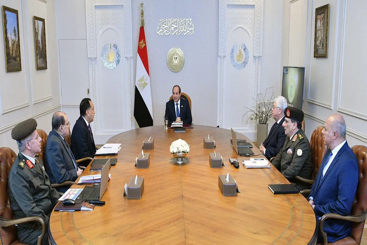 اجتماع سابق للرئيس المصري - أرشيفية