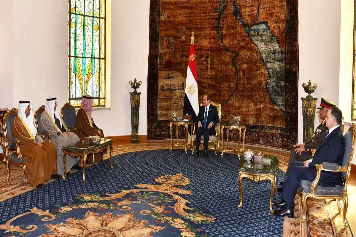 السيسي يستقبل نائب رئيس مجلس الوزراء الكويتي