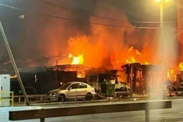 الشرطة الإسرائيلية - وفي الصورة الانفجارات التي هزت تل أبيب