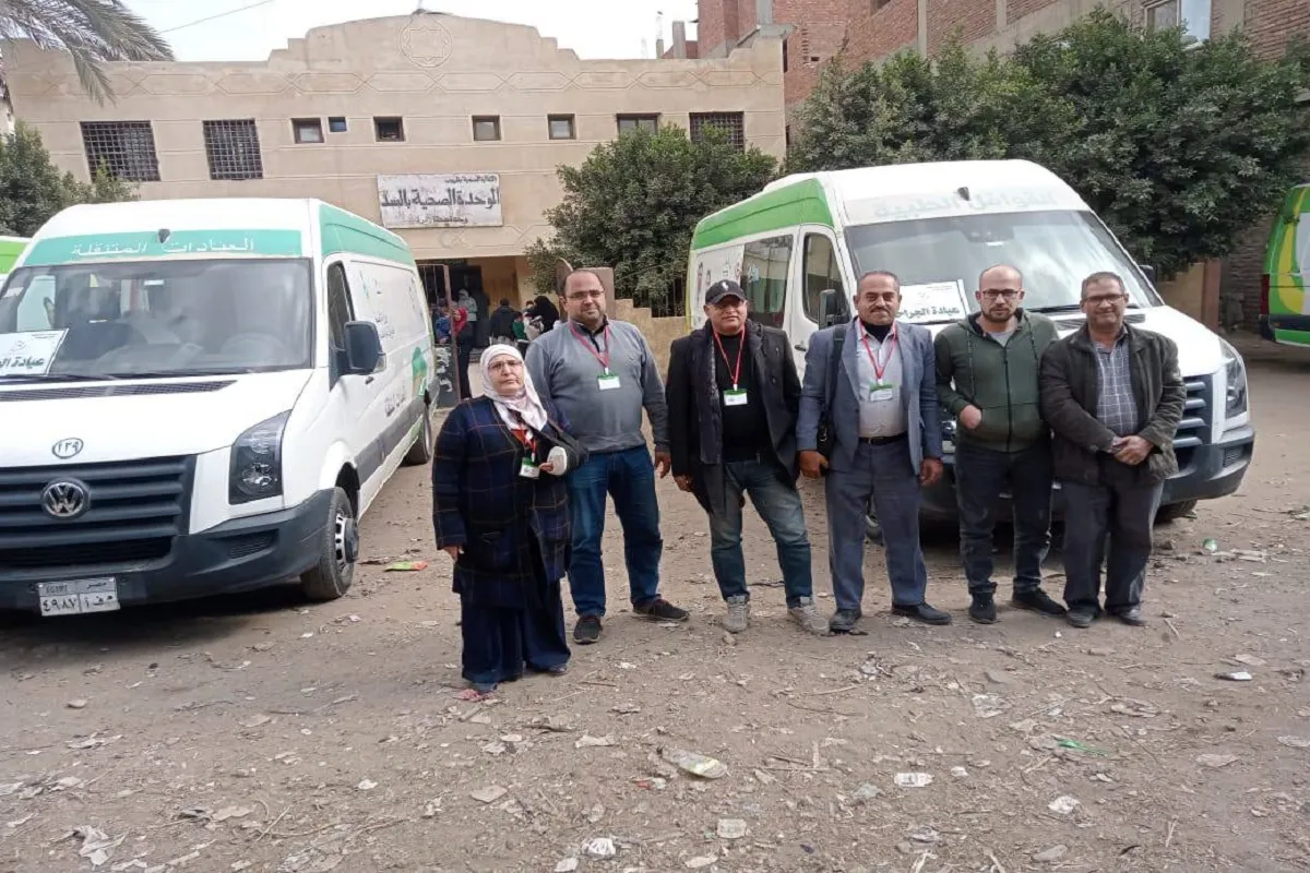 القوافل الطبية العلاجية بمديرية الصحة بالقليوبية