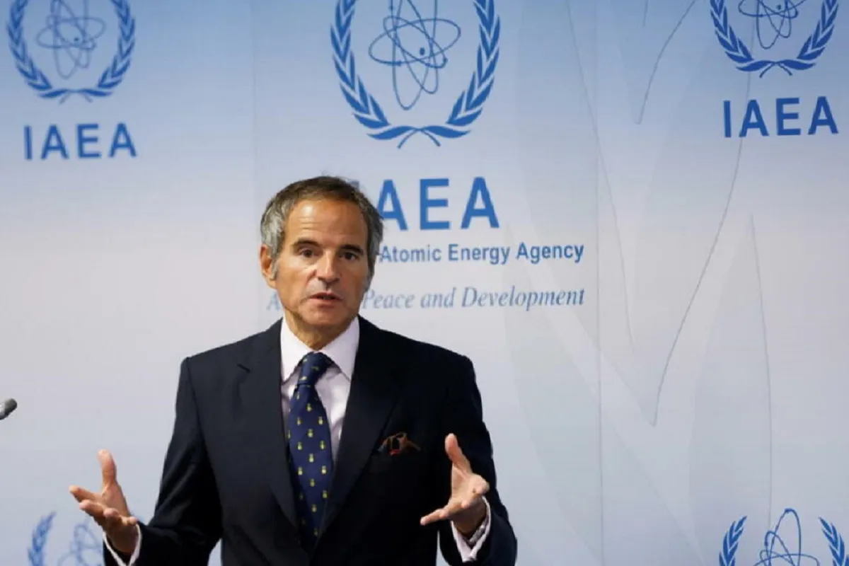 نووي إيران .. وفي الصورة رئيس الوكالة الدولية للطاقة الذرية رافاييل غروسي – أرشيفية