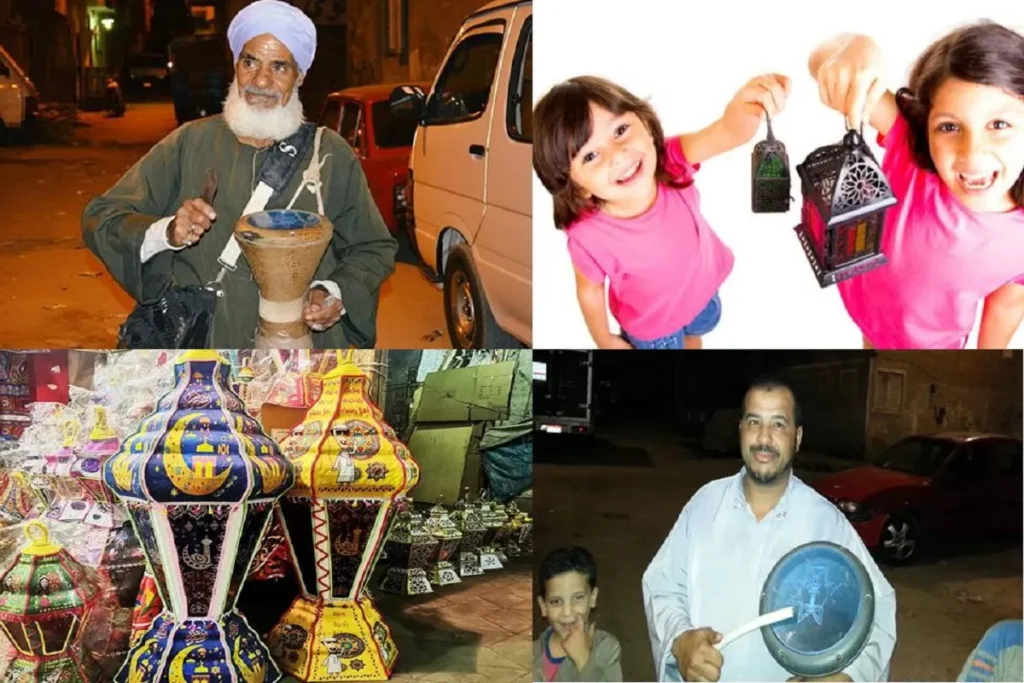 المسحراتي وفانوس رمضان