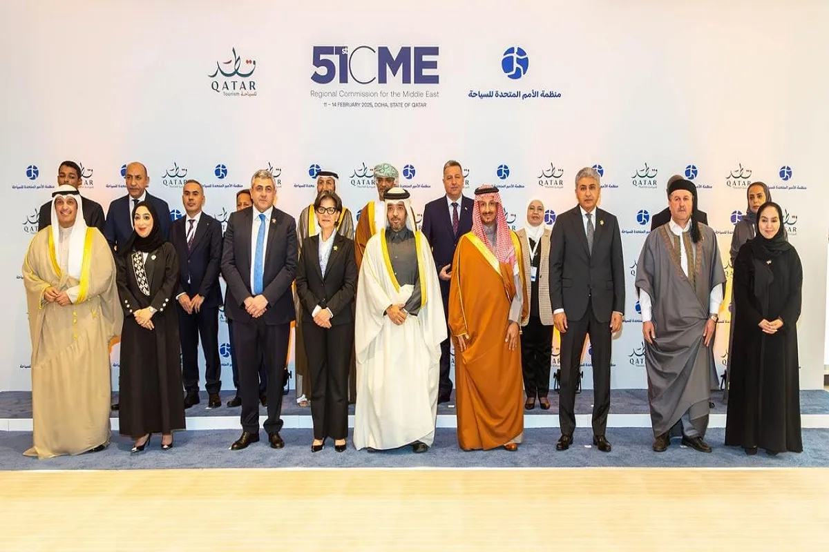 مصر تفوز بعضوية المجلس – وفي الصورة أعضاء المجلس التنفيذي لمنظمة الأمم المتحدة للسياحة