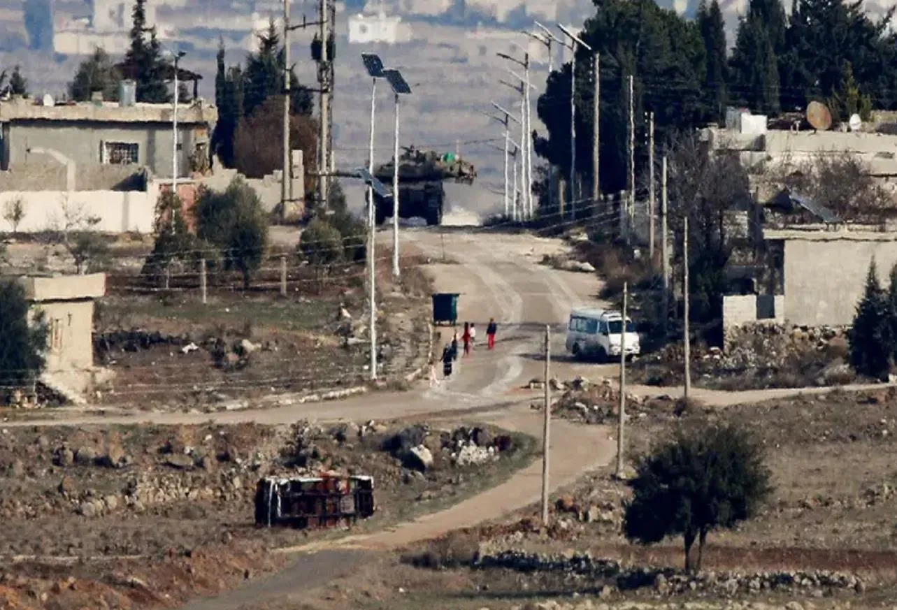 من توغل الاحتلال الإسرائيلي في القنيطرة بسوريا - رويترز