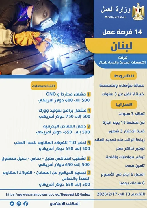 منشور صادر عن وزارة العمل