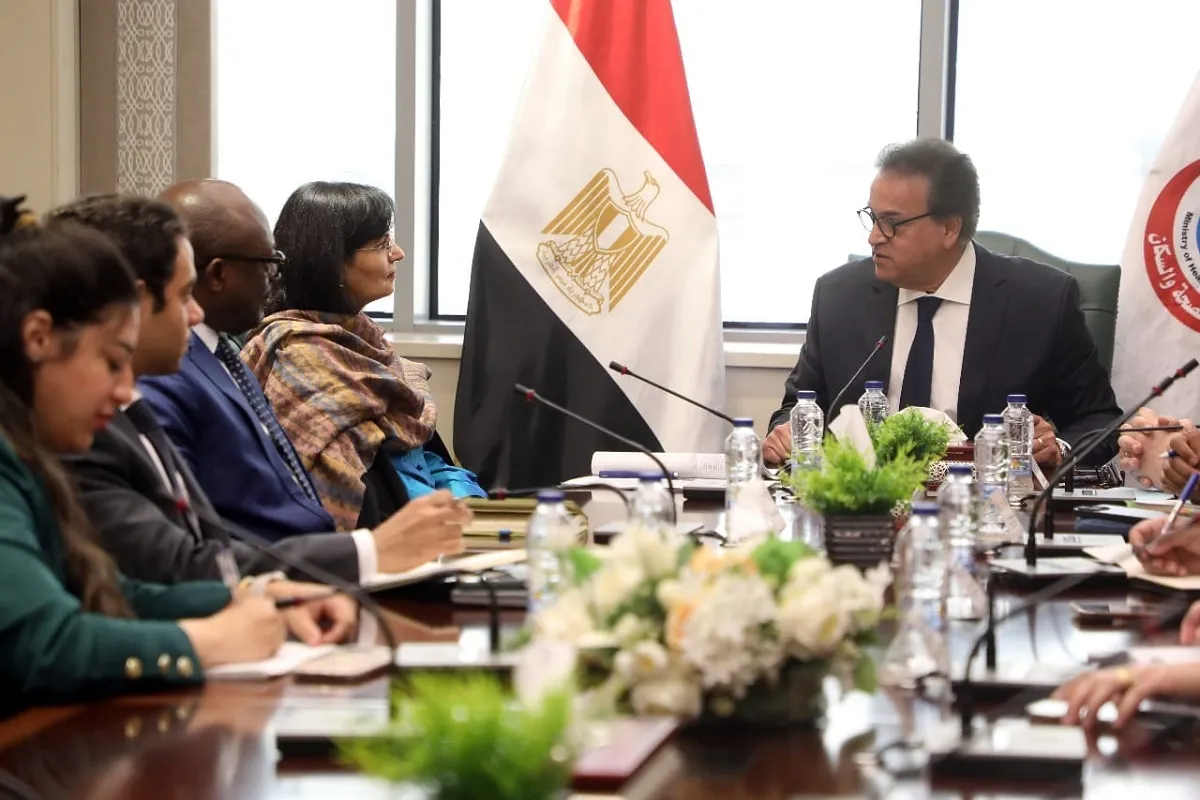 وزير الصحة في اجتماعه مع رئيس التحالف العالمي للقاحات