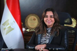 وزيرة التنمية المحلية الدكتورة منال عوض - أرشيفية