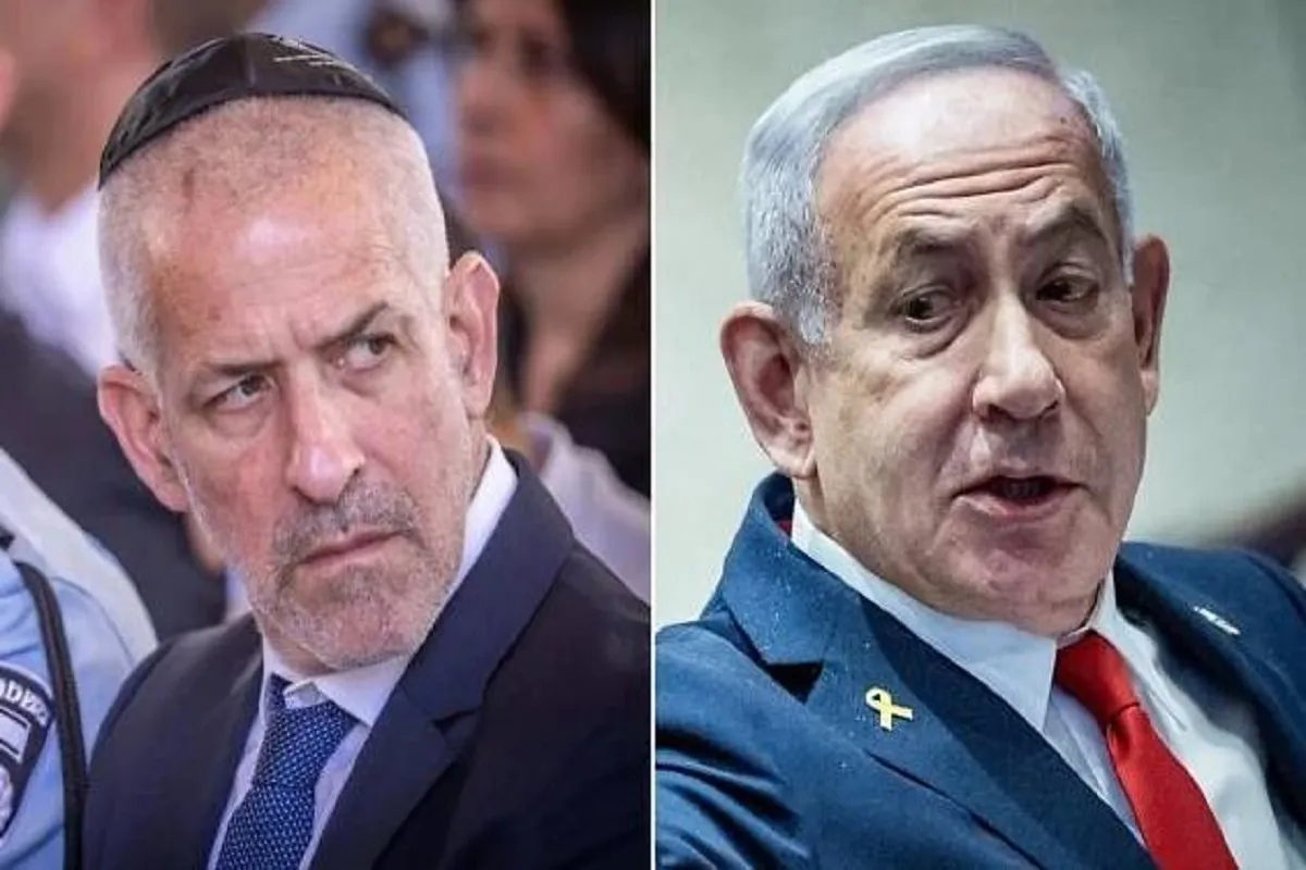 بنيامين نتنياهو و رئيس الشاباك