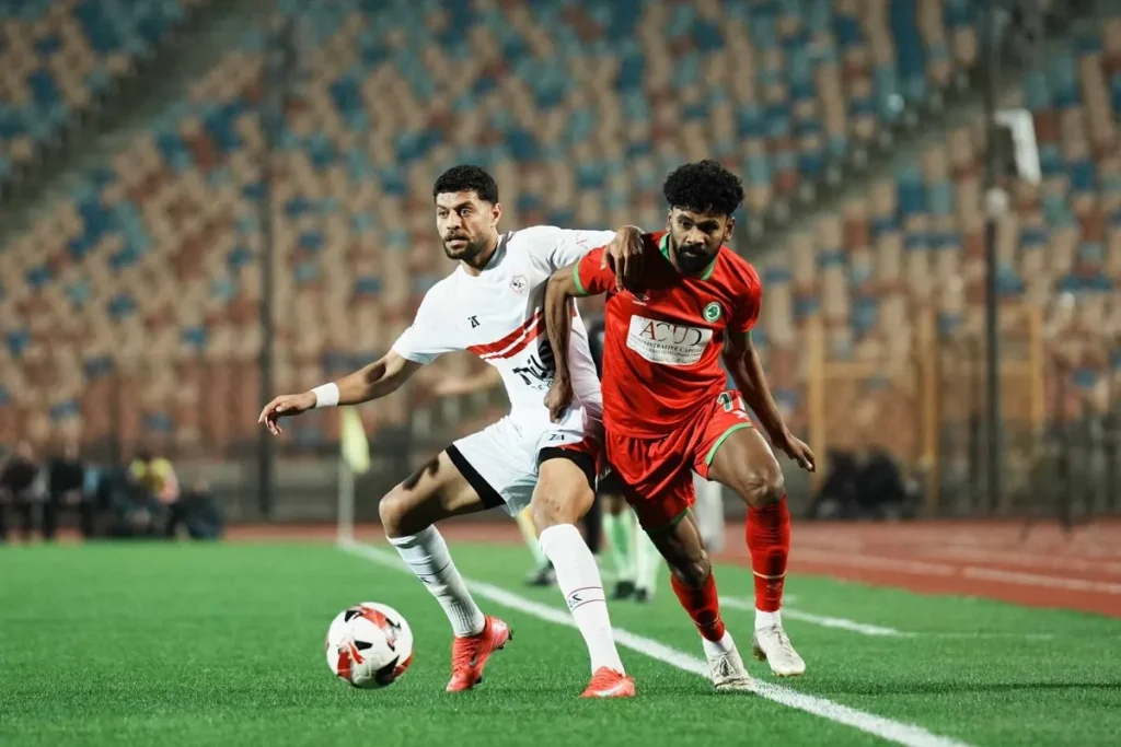 الزمالك ومودرن سبورت