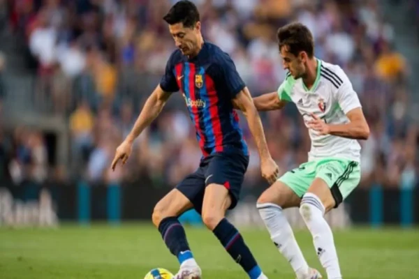 من مباريات اليوم برشلونة وأوساسونا