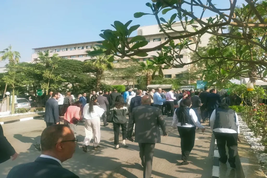 بنك القاهرة يقوم بإجراء تجربة إخلاء