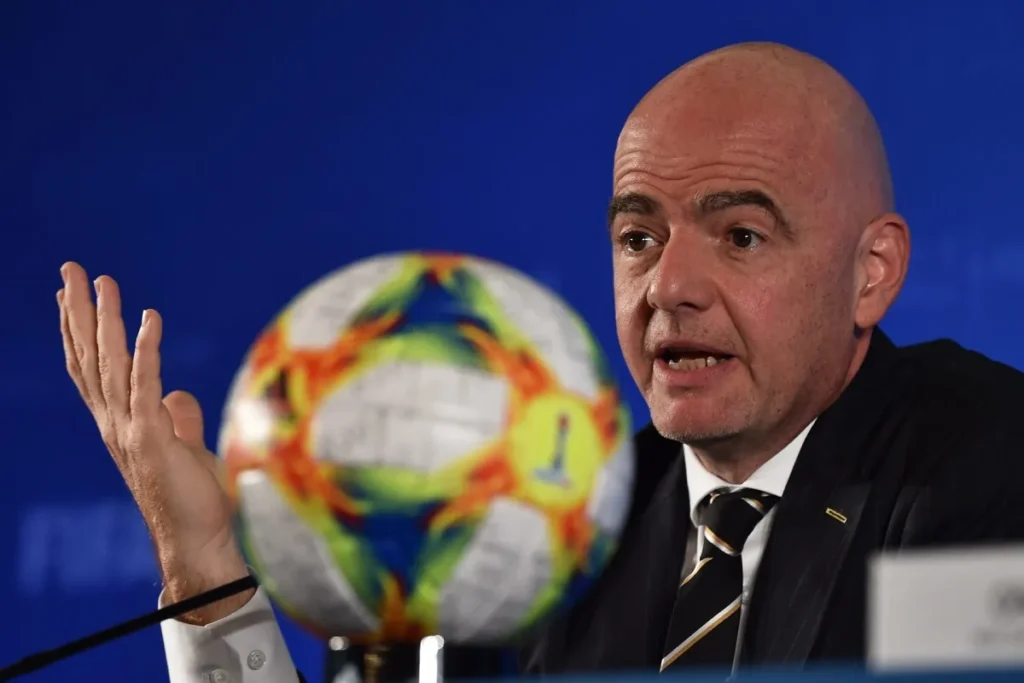 جياني إنفانتينو رئيس الاتحاد الدولي لكرة القدم