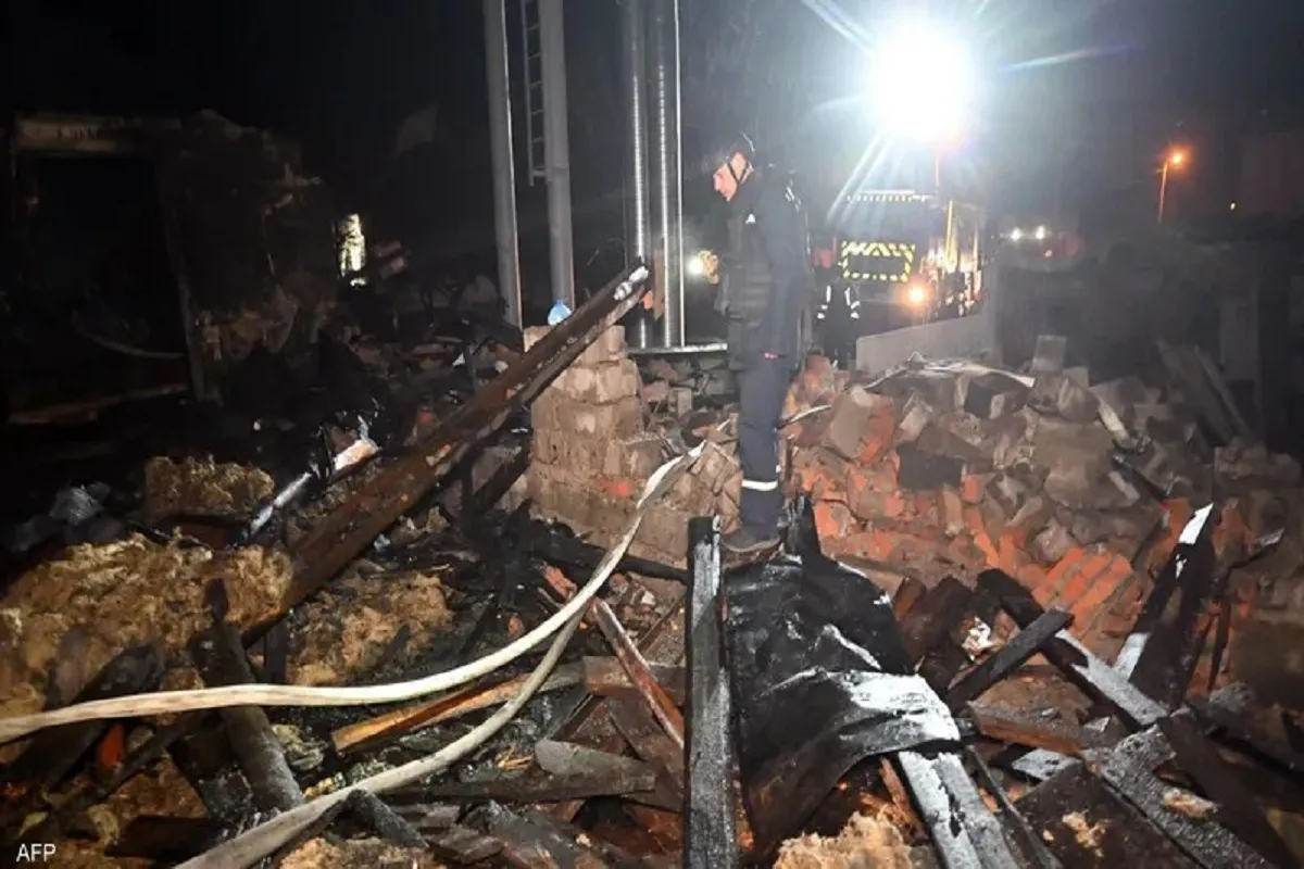 إحدى هجمات روسيا على أوكرانيا