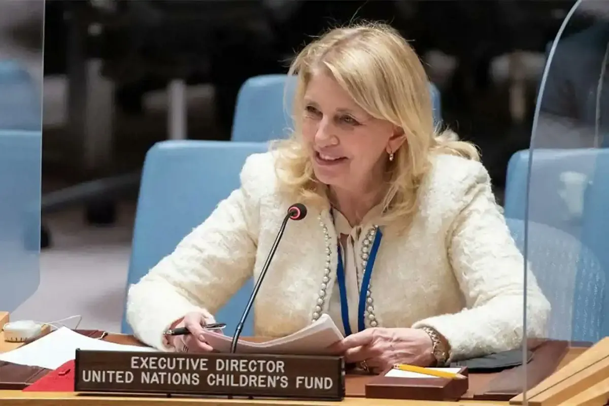 مديرة اليونيسف التنفيذية كاثرين راسل