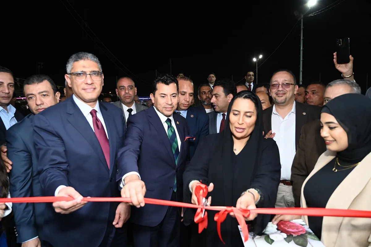 وزير الشباب والرياضة يفتتح وحدة الجودة بمركز التنمية الشبابية