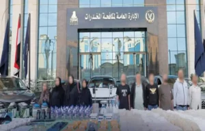 ضبط المتهمون وبحوزتهم المضبوطات