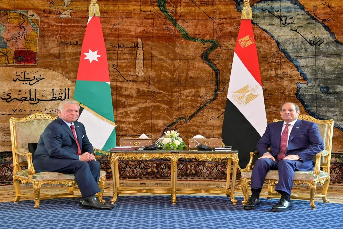 استقبال الرئيس المصري لعاهل المغرب