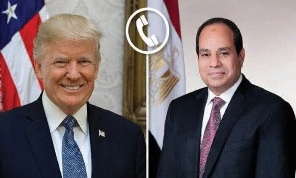 الرئيسان المصري والأمريكي