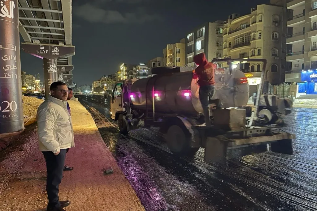 المحور المركزي بمدينة 6 أكتوبر