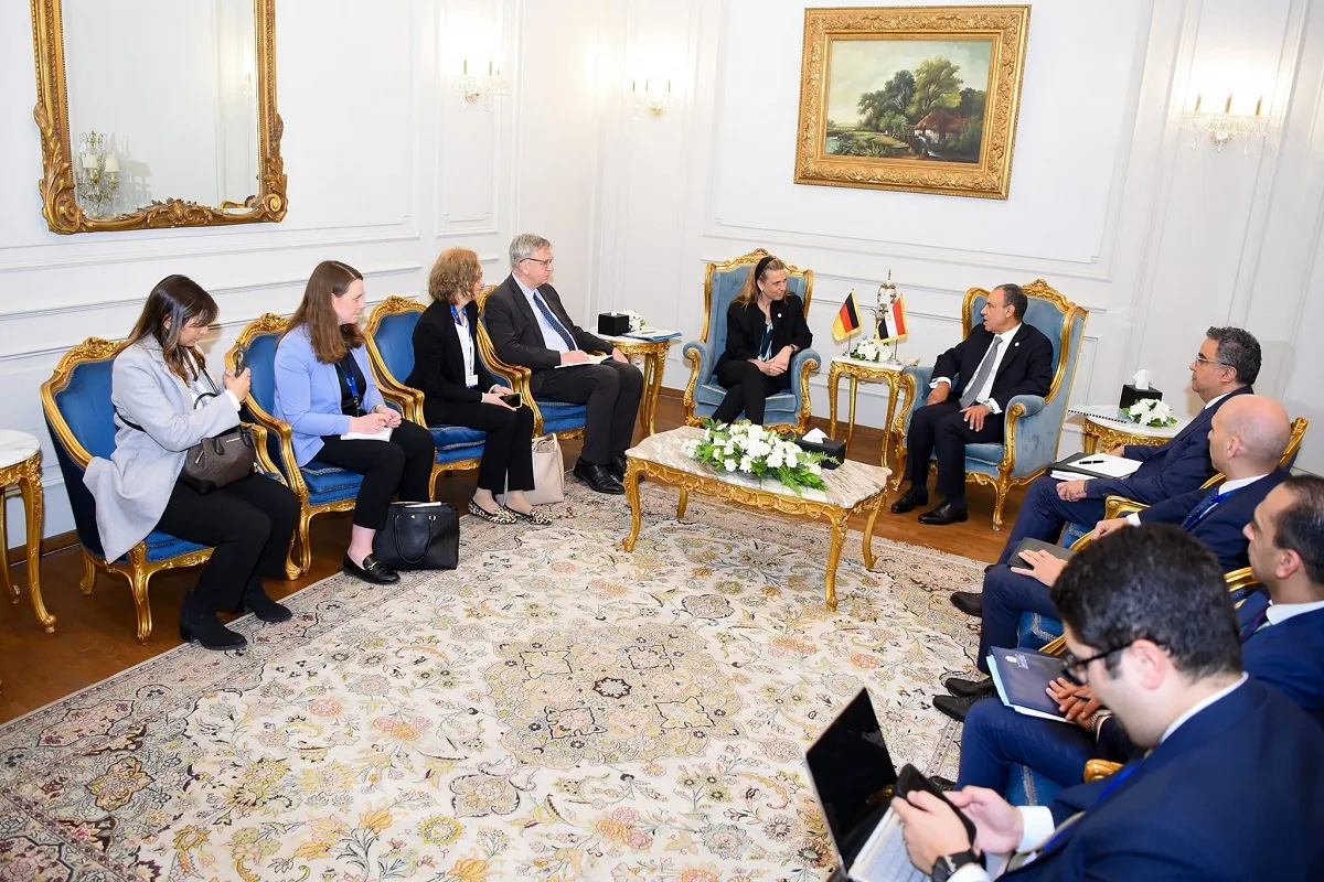 زير الخارجية والهجرة يستقبل وزيرة الدولة بوزارة الخارجية الألمانية