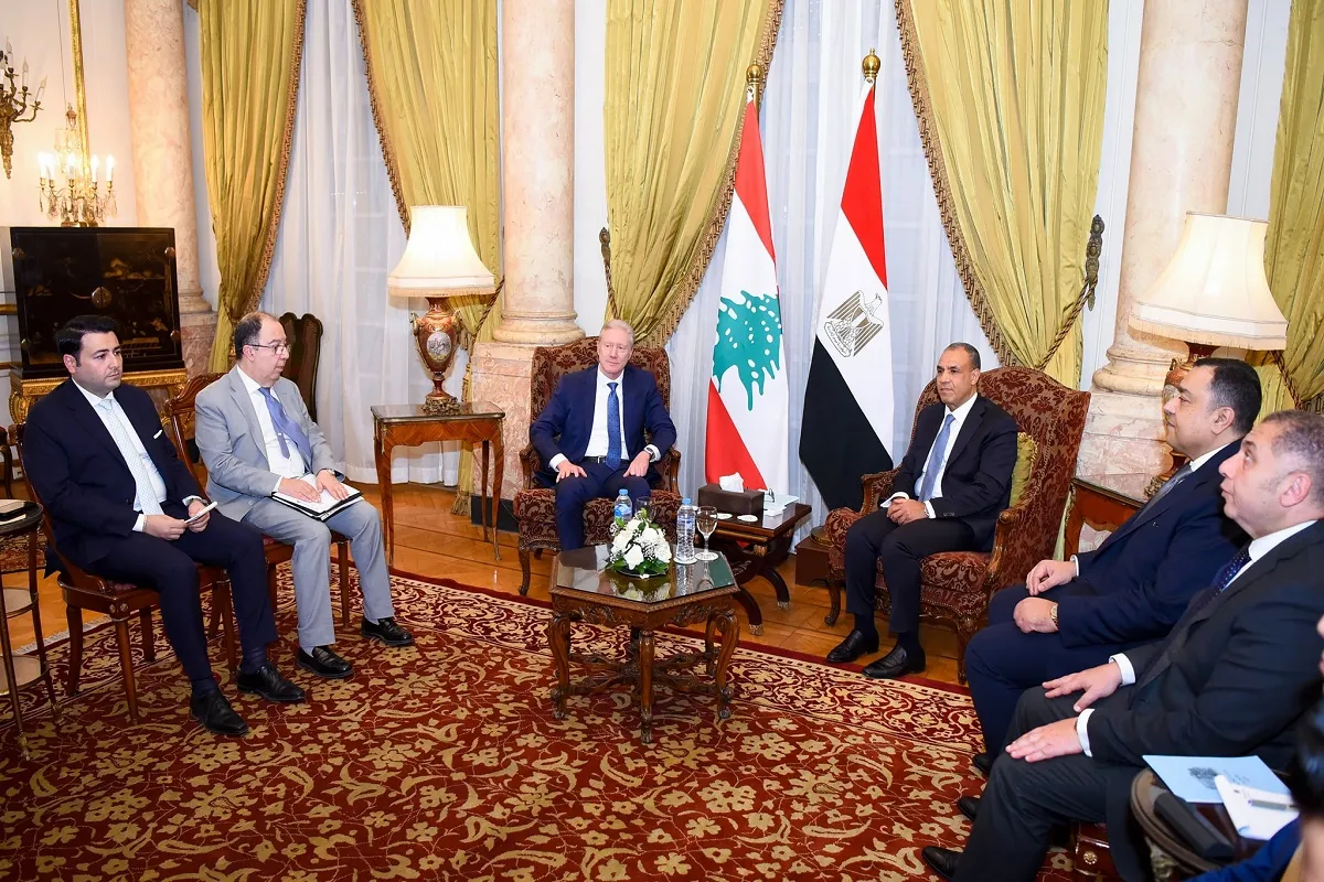 اجتماع وزير الخارجية المصري ونظيره اللبناني