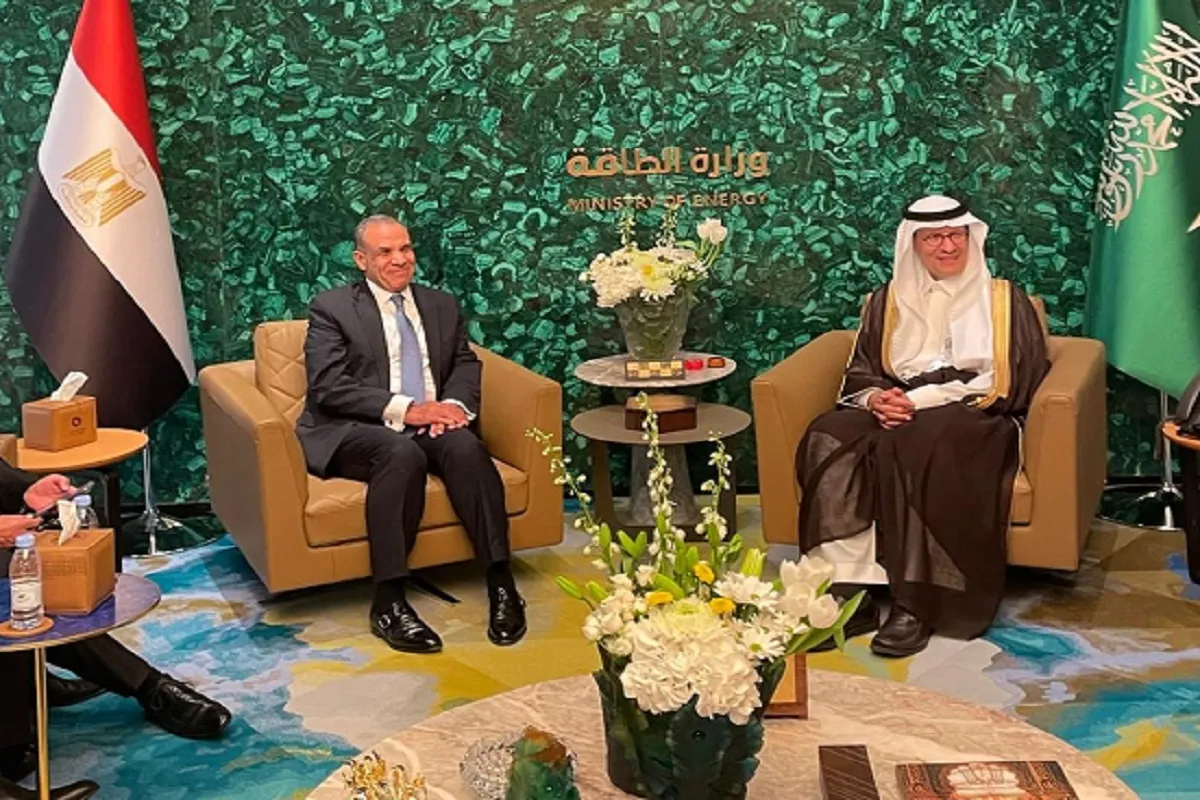 وزير الخارجية يلتقي بوزير الطاقة السعودي