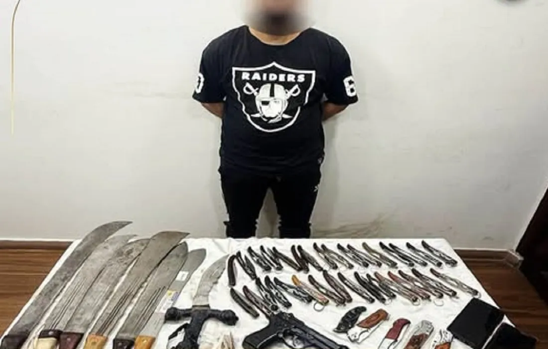 القبض على المتهم وبحوزته المضبوطات