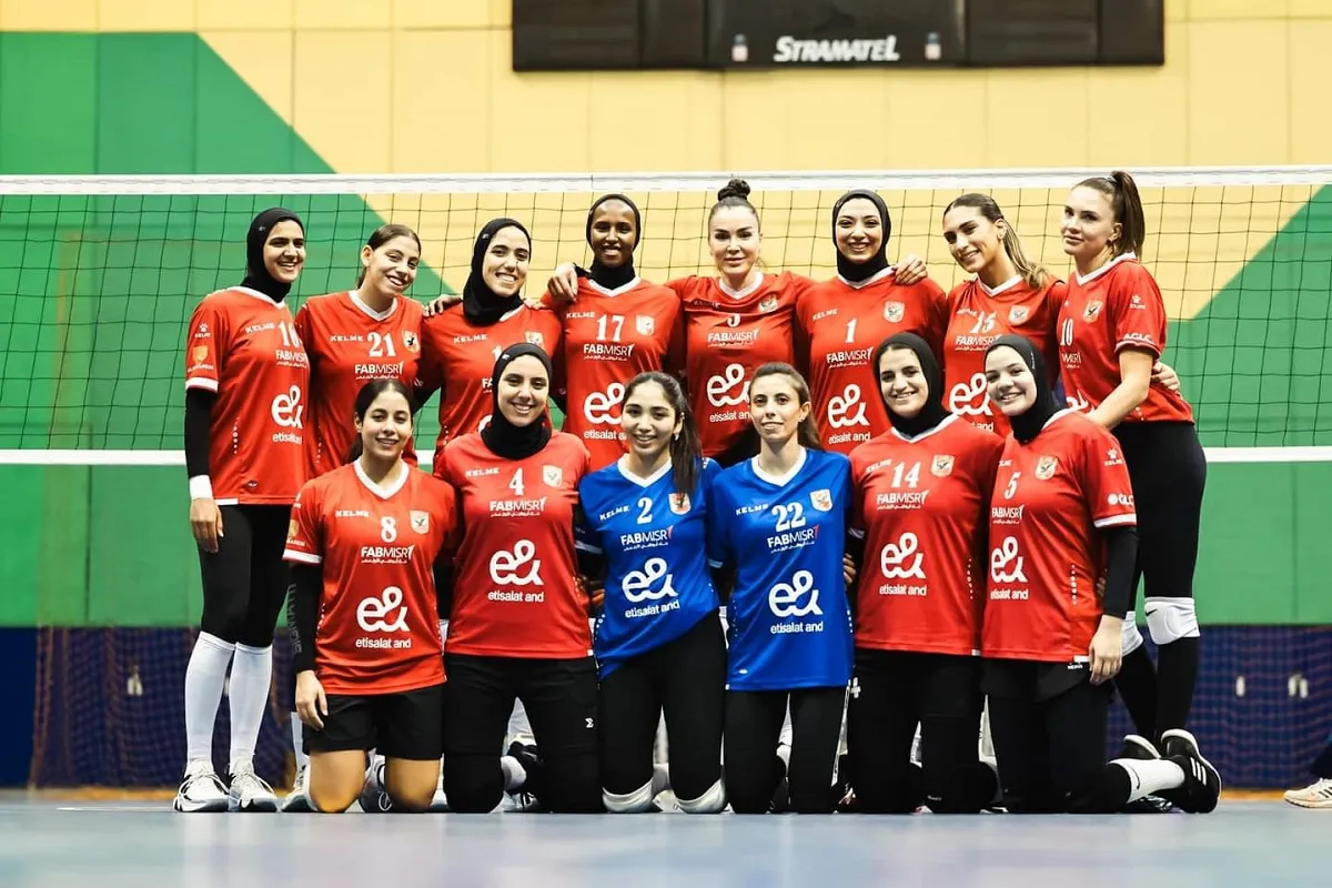 سيدات طائرة الأهلي - أرشيفية