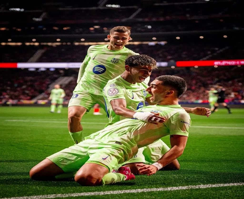 برشلونة وأتلتيكو مدريد