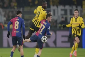 من مباريات اليوم برشلونة وبوروسيا دورتموند