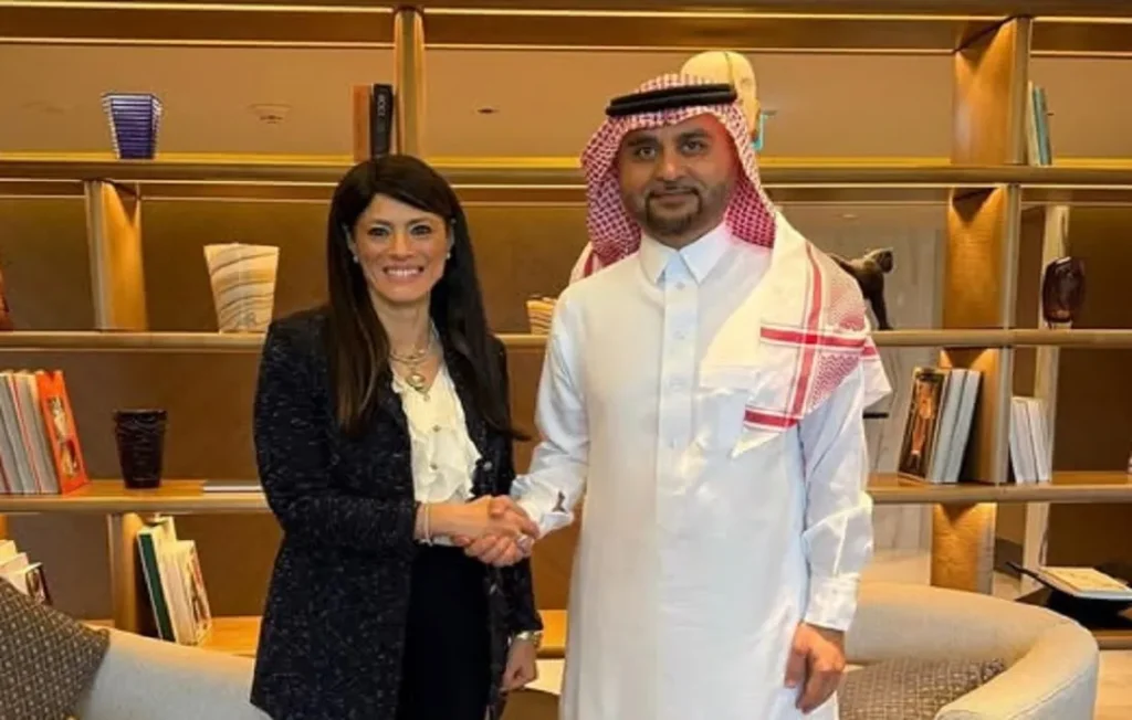 لقاء المشاط مع مدير عام صندوق أوبك