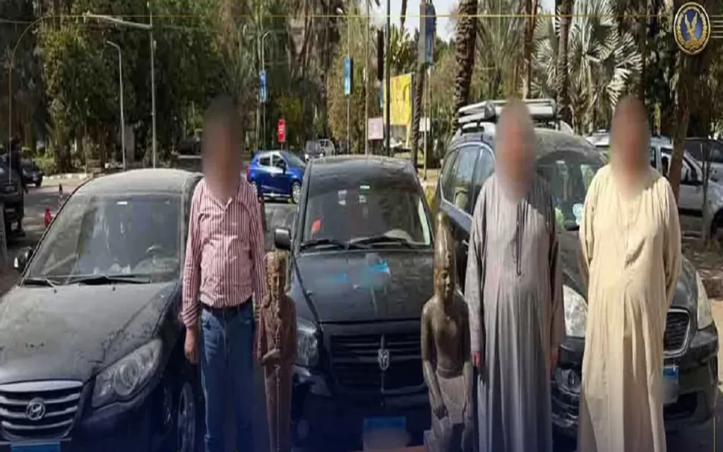 القبض على المتهمين وبحوزتهم المضبوطات