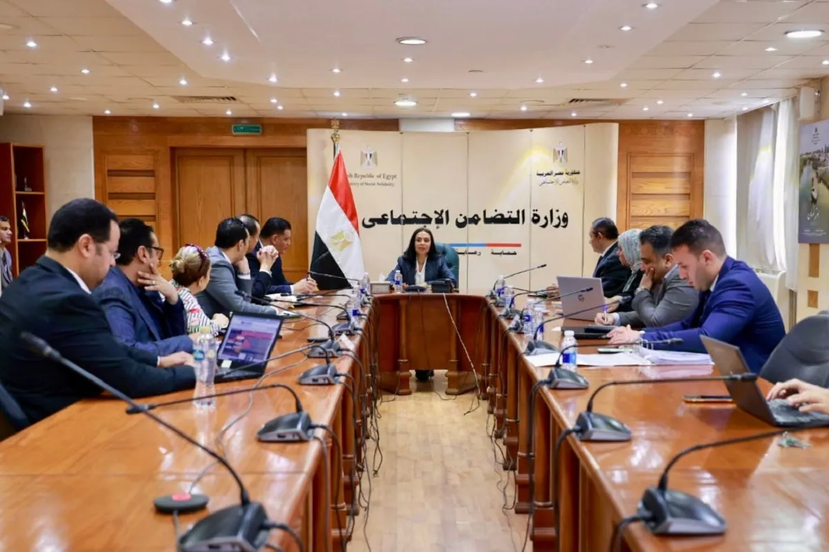اجتماع وزيرة التضامن الاجتماعي