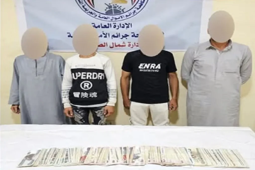 ضبط المتهمون والمضبوطات المحرزة
