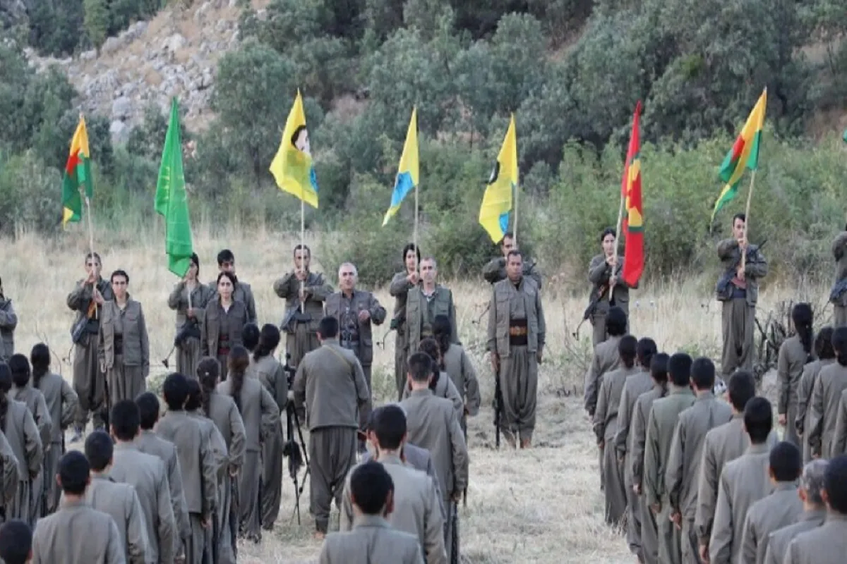 جانب من أعضاء تنظيم حزب العمال الكردستاني - أرشيفية